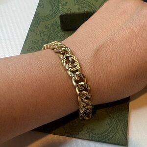Gold Chain Bracelet